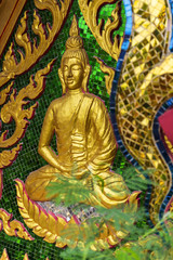 Fototapeta na wymiar Figur am Big Buddha - Tempel auf Koh Samui in Thailand