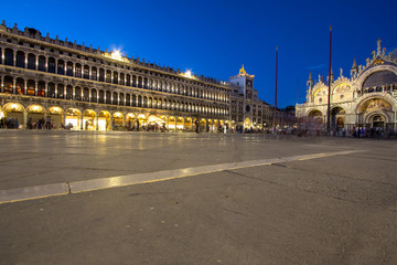Fototapeta na wymiar San Marco square, Venice, Italy
