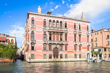 Fototapeta na wymiar Palazzo Fontana Rezzonico, Venice, Italy