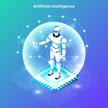 Isometric artificial intelligence AI
