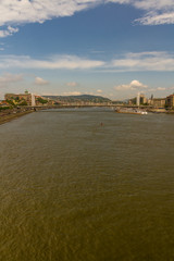 River Danube, Budapest and Elizabeth bridge