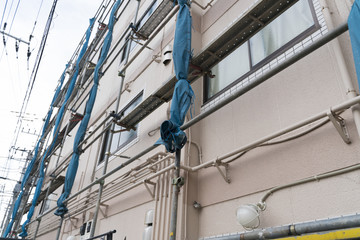 工事現場イメージ・足場