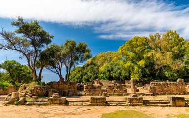Ruins of Tipasa, a Roman colonia in Algeria, North Africa