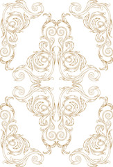 baroque seamless pattern 