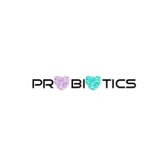 Probiotics logo. Bacteria logo. Concept of healthy nutrition ingredient for therapeutic purposes. Simple flat style trend modern logotype graphic design isolated