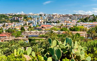 Deurstickers Algerije Skyline of Tipaza, a city in Algeria