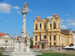 Obraz premium Piata Unirii, Timisoara, Romania