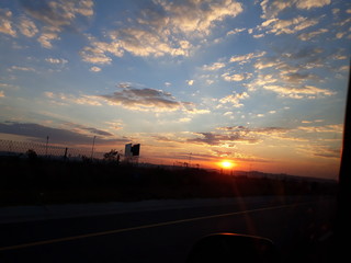 Obraz premium Sunset in SA