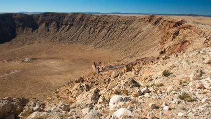 Meteor crater, Arizona