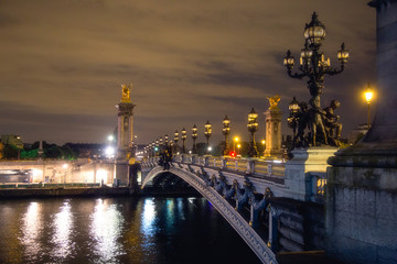 Fototapeta na wymiar Midnight in Paris