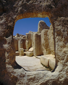 Hargar Qim . Megalithic Temples ,Malta