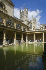 Roman Baths.Bath ,Somerset ,England Uk.
