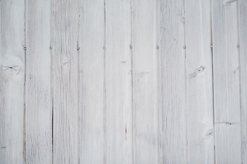 White wooden wall background 