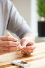 Diabetes and Healthcare - Measuring Blood Sugar