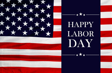 Flag - American flag Happy labor day