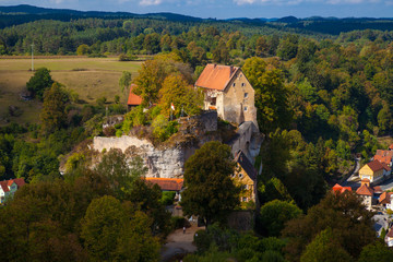 Fototapeta na wymiar Burg Pottenstein, Oberfranken