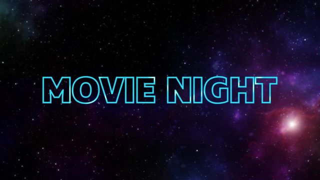 HD Super Hero Outer Space Movie Night Opener