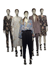 Fototapeta premium Group of female mannequins.