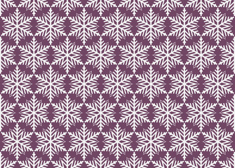 snowflake stars texture on violet structured background
