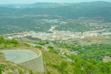 Fototapeta premium Views from Monte toro, Menorca, Balearic Islands, Spain