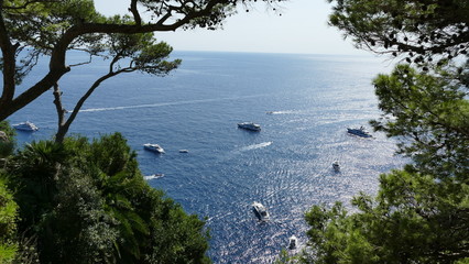 Capri south coast