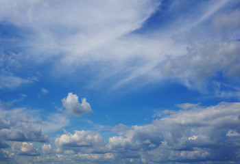 Beautiful summer sky
