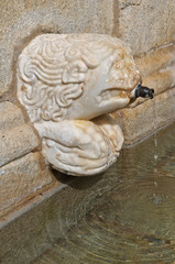 Antique water fountain in Castelo de Vide, Portugal