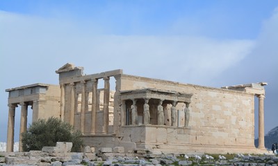 Obraz premium Ancient building of the Acropolis in Greece
