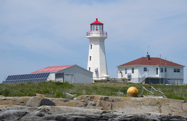Fototapeta na wymiar Lighthouse on Machias Seal Island