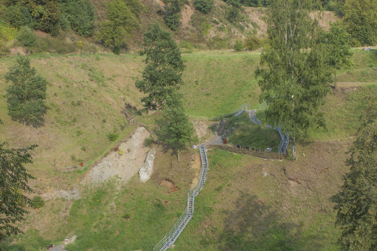 Geological Geopark  St. Anne Mountain Near Opole In Poland