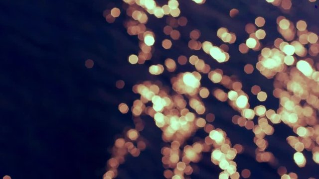 Beautiful unfocused lights