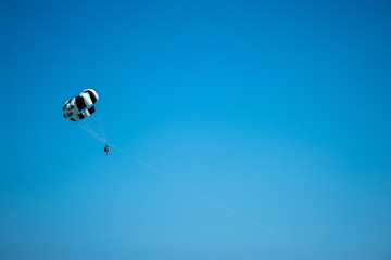 flying in the sky
