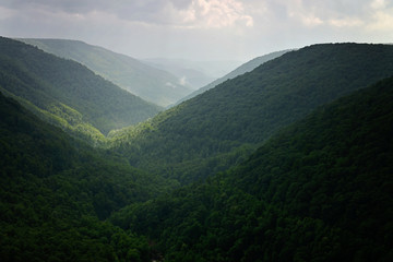 Fototapeta premium Mountain Range in Distance