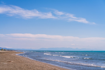 Long sandy beach called Velika Plaza