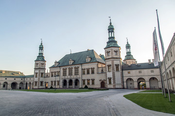 Bishop's Palace monument in Kielce City, Poland	