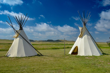 native american teepee © Vincent