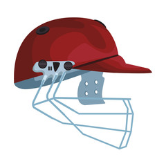 Cricket helmet equipment