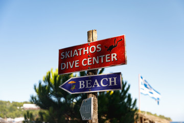 Obraz premium Skiathos, Greece