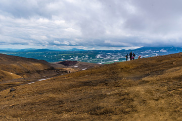 Kamtschatka Vulkan Trekking