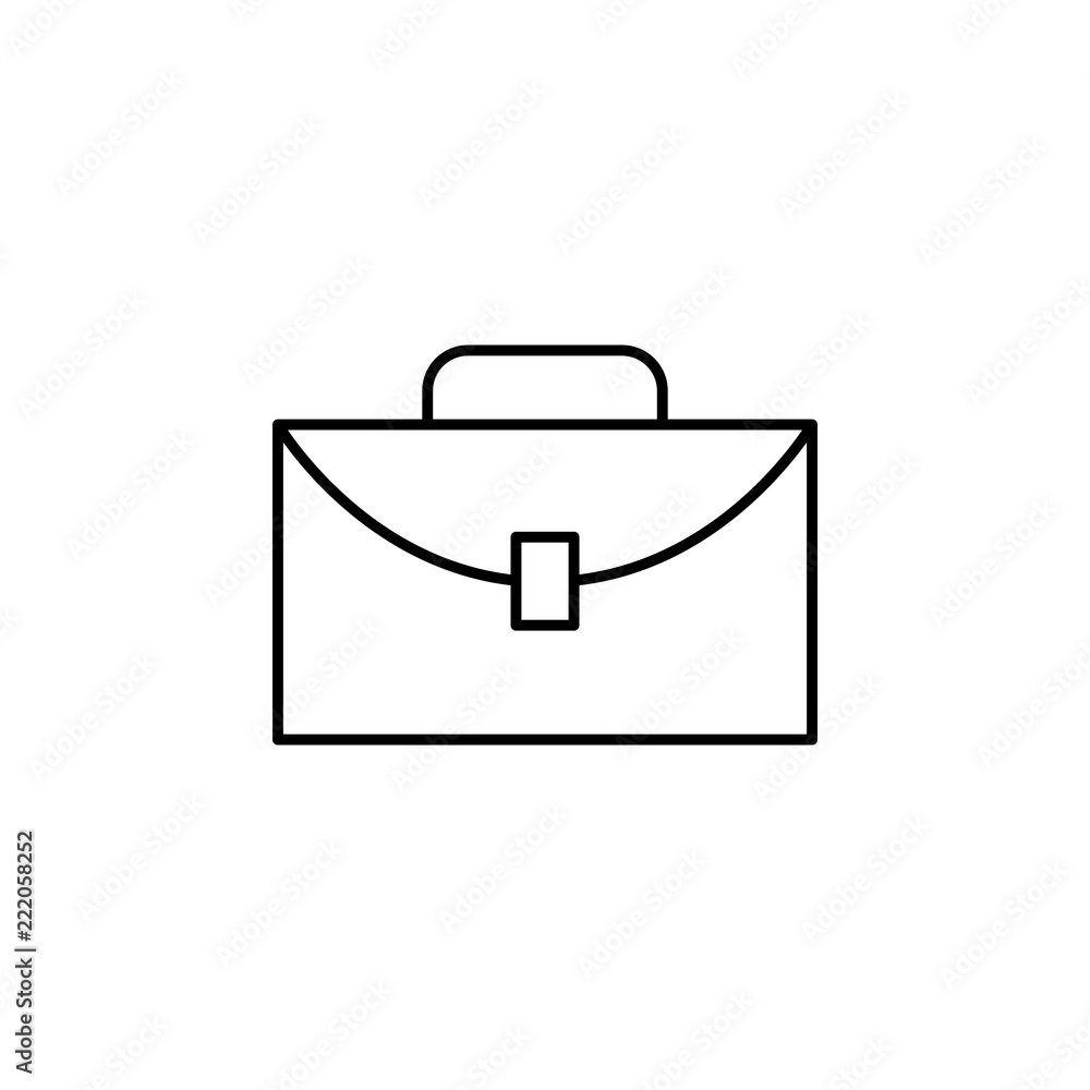 Poster portfolio icon. element of education for mobile concept and web apps icon. thin line icon for websit