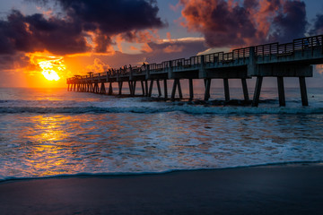 Fototapeta premium Jacksonville Beach Pier