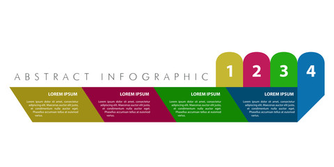 Abstract business infographic image. Vector illustration design