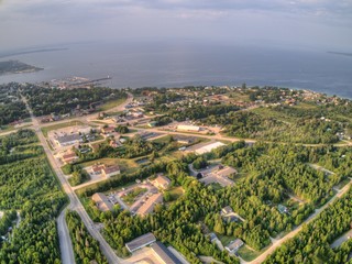 St. Ignace is a Small Town in Northern Michigan by Mackinaw Bridge