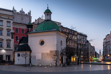 Obraz premium Kraków o świcie #1