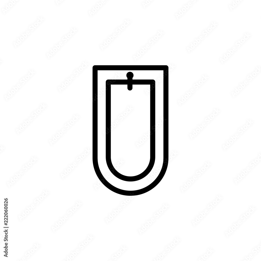 Poster bath icon. element of furniture from above icon for mobile concept and web apps. thin line bath icon