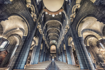 Inside the cathedral of Monaco