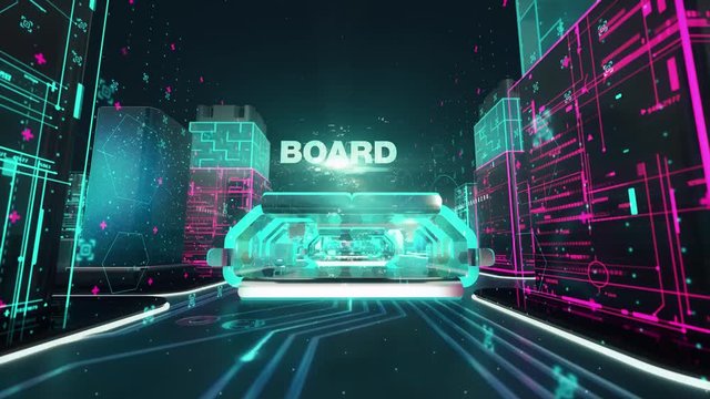 Governance with digital technology concept