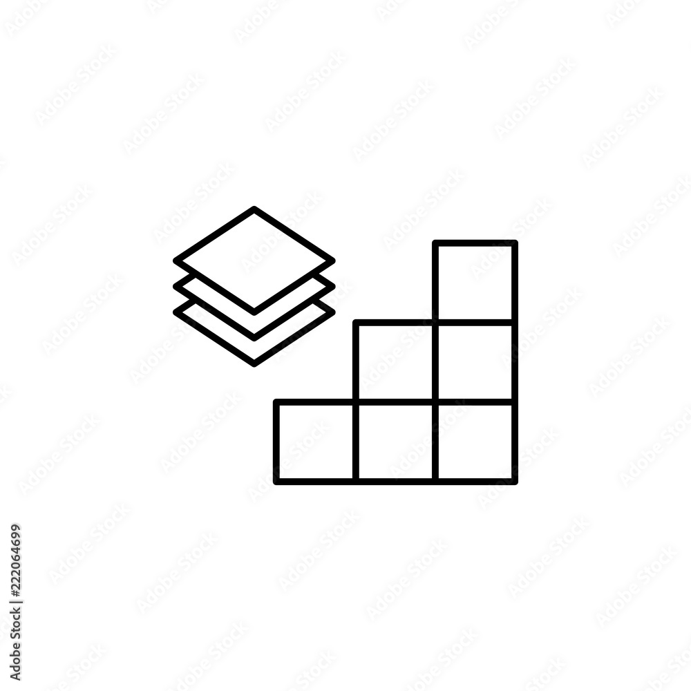Poster construction. element of construction icon for mobile concept and web apps. thin line construction c
