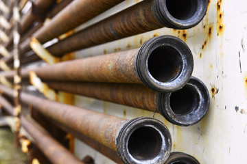 Old Industrial Pipe Background