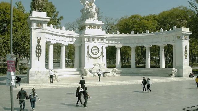HEMICICLO A JUAREZ CDMX MEXICO CITY SHOT IN 4K 100FPS